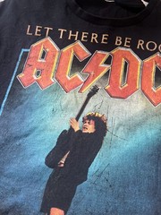 AC/DC Let There Be Rock T-Shirt – ACDC – ANGUS YOUNG Small