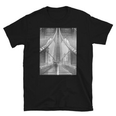 New York City T-shirt Yrk City Brooklyn Bridge Vintage Shirt