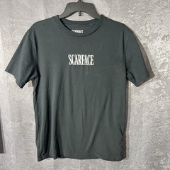 Scarface Tony Montana Embroidered Logo Graphic Print T-Shirt Men’s Size Small