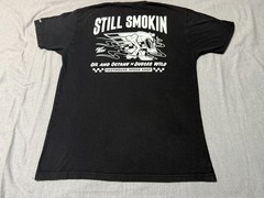 FASTHOUSE – Men’s Short Sleeve L – LARGE – Black – FAST HOUSE F/H – Still Smokin