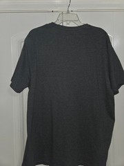 Banana Republic Luxe Touch Performance Tee Gray XL 100% Cotton Short Sleeve