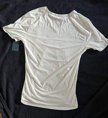 NWT Tommy John white T-shirt XL spandex/cotton lightweight