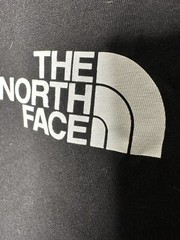THE NORTH FACE Mens Black Shirt Short Sleeve Tee – Double Sided Logo Size M