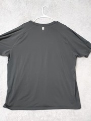 Peter Millar Shirt Mens 2XL XXL Aurora Performance Black Crew Neck Stretch Golf