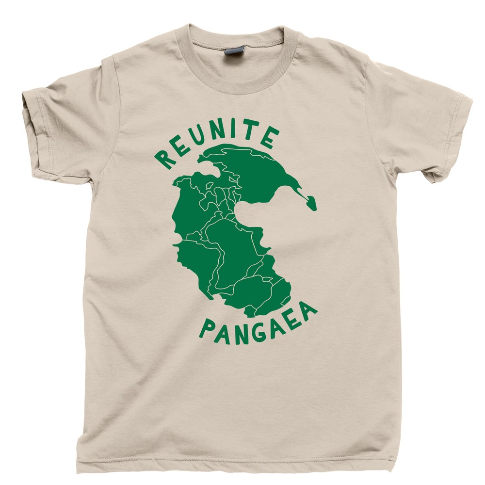 REUNITE PANGAEA T Shirt Pangea Puzzle Gondwana Panthalassa Rodinia Ur Tee Poster