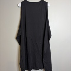 Big Dude Tank Sz 6X Men’s Big and Tall Black Shirt Summer Workout Gym Muscle NEW