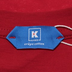 Kired NWT Short Sleeve T-Shirt Size 50 (US M) in Solid Amore Red 100% Cotton