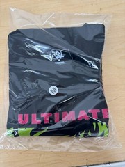 WWE ULTIMATE WARRIOR T SHIRT OFFICIAL ITEM BLACK