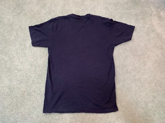 Vans Classic Tee Classic Fit Navy/Frost Gray Size Medium