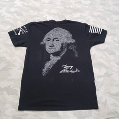 Grunt Style Shirt Mens XL Black Short Sleeve George Washington