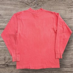 Vintage Gotcha Mens Long Sleeve Shirt Neon 90s Mock Neck Skater Surf Logo M