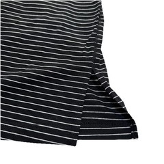 Good Counsel Wanzer Henley Long Sleeves Black T-Shirt 3XL White Stripe Tee NWT