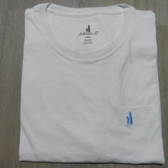 JOHNNIE-O Mens L XL T SHIRT DALE 2.0 SHORT SLEEVE GOLF TEE NAVY MALIBLU BANDANA