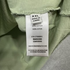 Elwood Oversized Core T Shirt Mens XXL Green Vintage Wash Crewneck Tee Casual