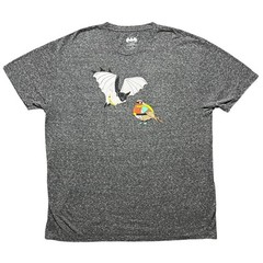 Batman Robin Literal Bat Bird Funny T Shirt Mens 2XL Gray DC Comics Graphic Tee