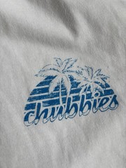 Chubbies Men’s The Weekend Has Arrived White Graphic T Shirt Short Sleeve Size L