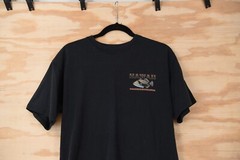 Vintage Hawaii Trigger Fish Black T-Shirt Mens S-M Humuhumunukunukuapuaa
