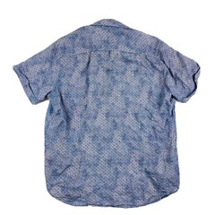Robert Graham Cotton Linen Faded Wash S/S Button Front XL Mint