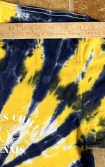 Vintage Lee Tie Dye LS Large T-Shirt Graphic Print Gates Chili Tennis Spartans