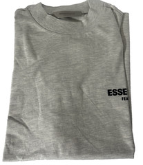 Essentials Fear Of God Short Sleeve T-shirt Light Oatmeal Men’s Size XXSmall