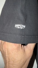 DEFCON GROUP HEAVYWEIGHT NOYFB EAGLE T-SHIRT BLACK LARGE VANS FOG