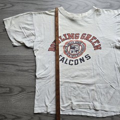VTG 70s Champion Bowling Green Falcons Football Shirt Large Ohio University