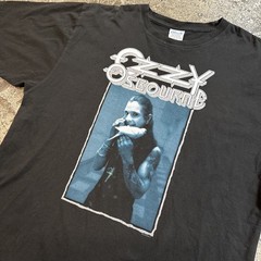1992 Vintage Ozzy Osbourne The Last Bloody Shows Texas Dove Black T Shirt Sz XL
