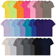 SOCKS’NBULK 60 Pack of Bulk Mens Cotton Crew Tshirts, Assorted Sleeve Tee Shirts