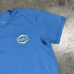 RVCA T Shirt Mens Medium Blue Outdoors Beach Surf