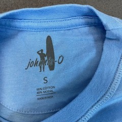 johnnie-O Palm Paradise Graphic SS Shirt Malibu Blue M L XL 2XL Modal Surf NWT |