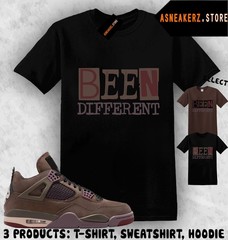 Shirt Match A Ma Maniere x AJ 4 Dark Mocha Sneaker Matching Tee Been Different