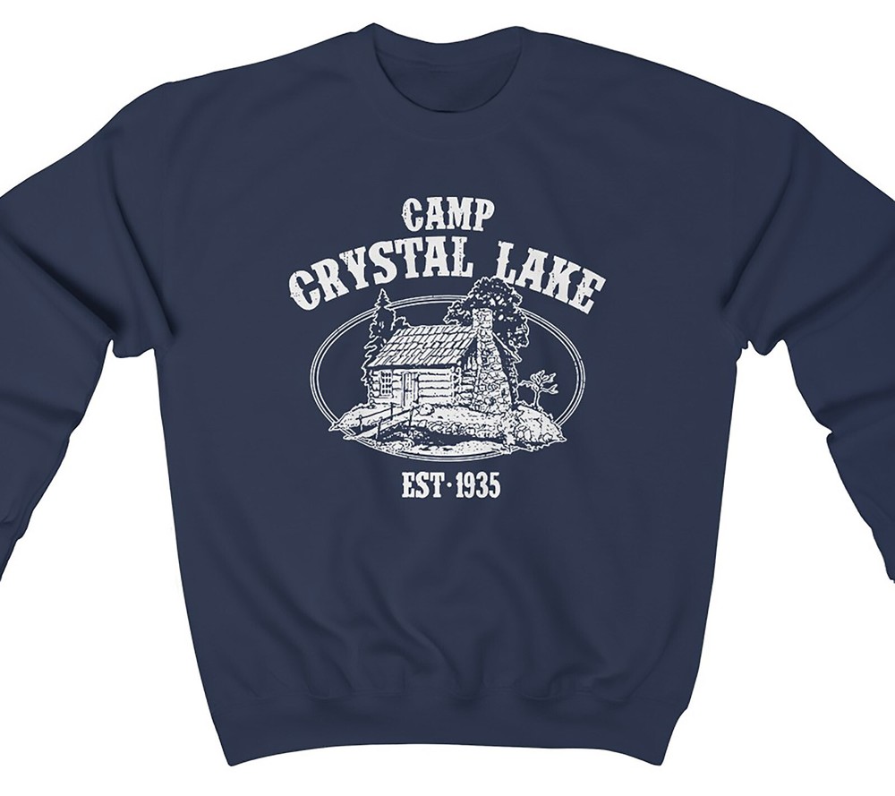 CAMP CRYSTAL LAKE Friday 13th Voorhees – Long Sleeve T / Crewneck Fleece