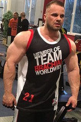Mens Workout Bodybuilding Mesh Tank Top Team Fitness Vest Brachial USA seller
