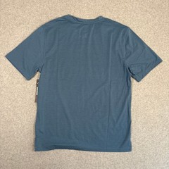 LEG3ND Inspire T Shirt Men Medium Active Training Gym Short Sleeve Cyan Training