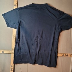 Chevrolet American Classic GM Graphic T-Shirt Navy Blue Mens Large Distressed