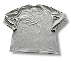 Tyndale Men Gray Fire Resistant 8 Cal HRC 2 Long Sleeve Shirt Size 3XL Reg