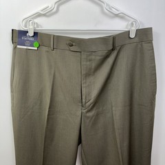NWT Stafford Men’s 42 x 30 Classic Fit Flat Front Year Round Trouser Pants $70