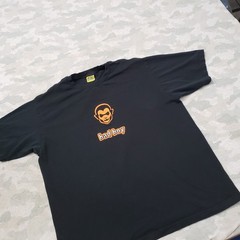 Vintage Bad Boy Shirt Mens Large Black Halloweeen Its’s The Thing Short Sleeve
