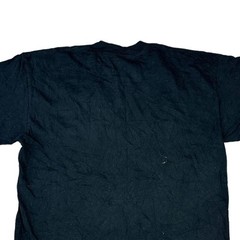 Wildlife Graphic Print T-Shirt Tiger Single Stitch USA T-Shirt Black Mens XL