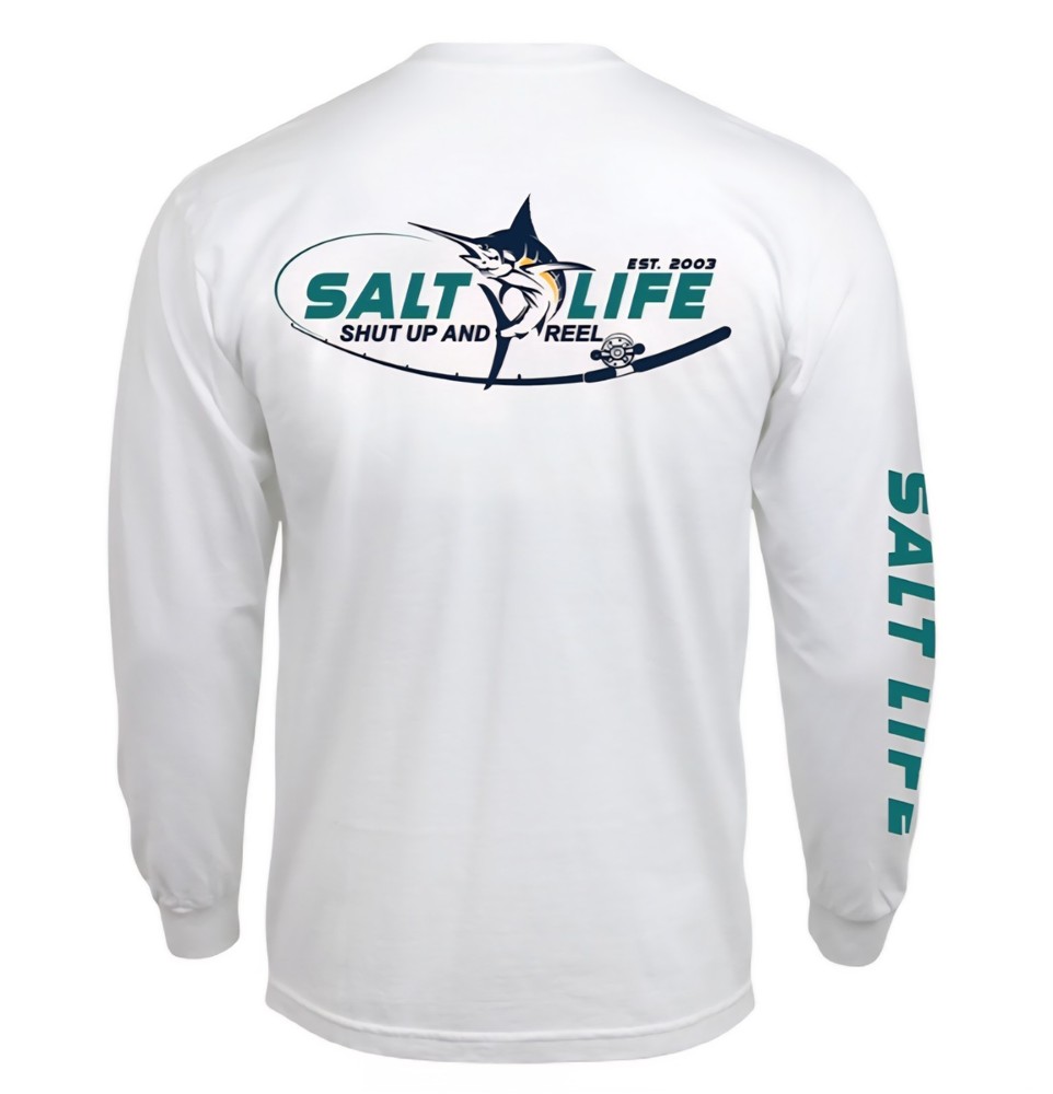 Salt Life Men’s Big & Tall, “Reel Time”, Graphic T-Shirt, 2XLT or 3XLT