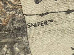 Vintage ACE SPORTSWEAR Shirt Mens L Sniper Camo Pocket Tee Hunting USA 90s