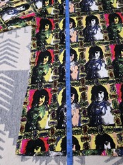 Vintage Michiko Koshino Pop Art Portrait All Over Print Long Sleeve Shirt Mens M