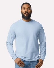 Gildan 5400 Unisex Heavy Cotton Long Sleeve Shirt Soft Casual Crew Neck Tee