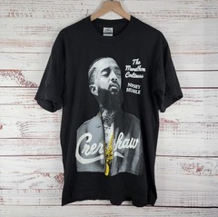 Nipsey Hussle Pro Club Heavy Weight Marathon Continues T Shirt Mens Size L Large