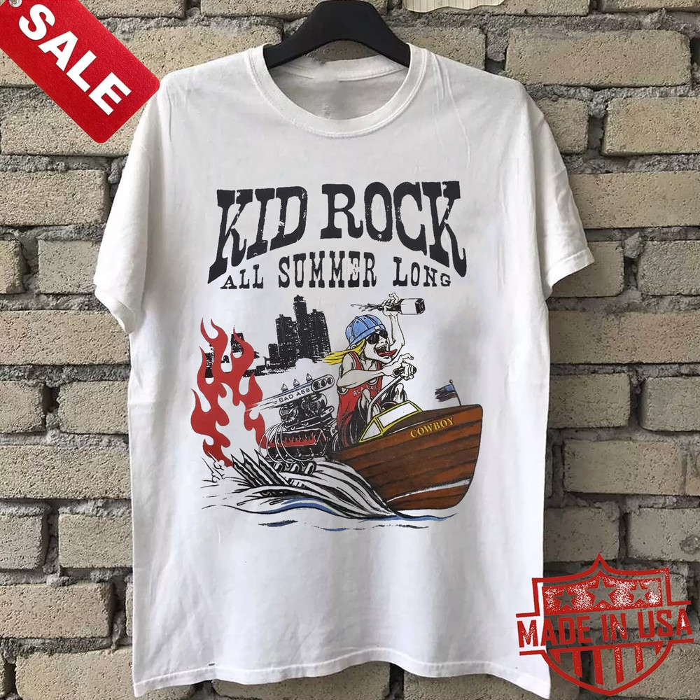 Kid Rock All Summer Long Country Rock T-Shirt S-5XL