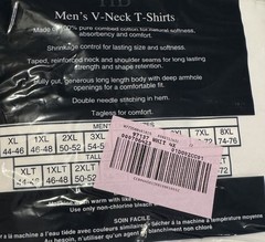Harbor Bay by DXL Men’s V Neck/T-Shirt 4X