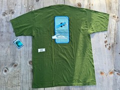 Vintage 1997 Quiksilver Single Stitch T Shirt Rare NWT Sz XL Salesman Sample USA