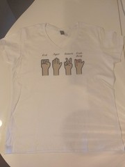 Novelty unisex t-shirt any size crew or v-neck
