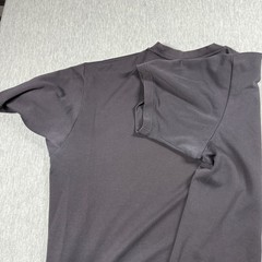 Uniqlo Shirt Mens 3XL Black AIRism U Crew Neck Oversized Short Sleeve Blank Tee
