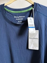 Tommy Bahama Men’s T221157 Island Cruiser IslandZone Tee OCEAN DEEP – XL